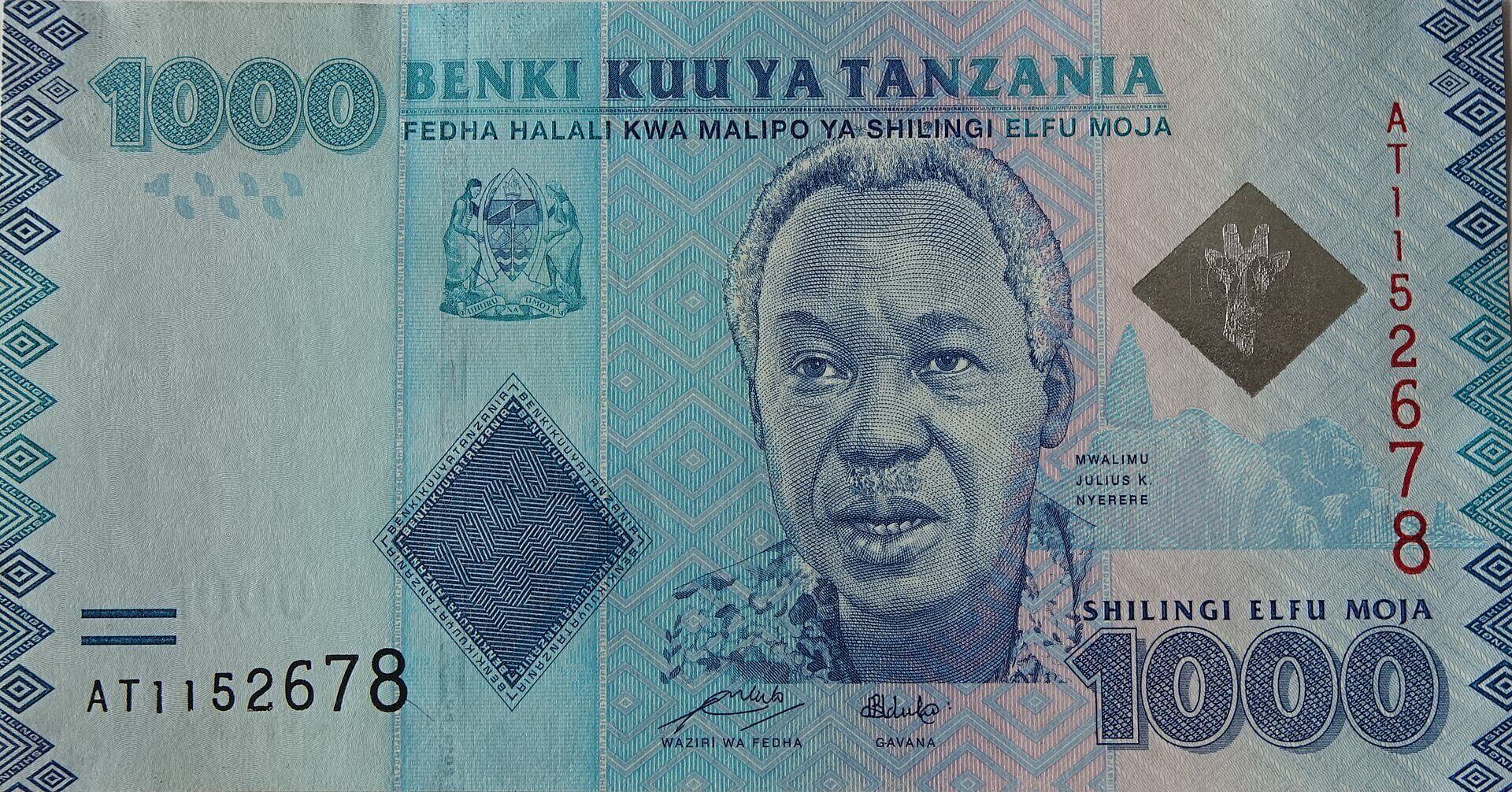 1000 Tanzania Shilling Front