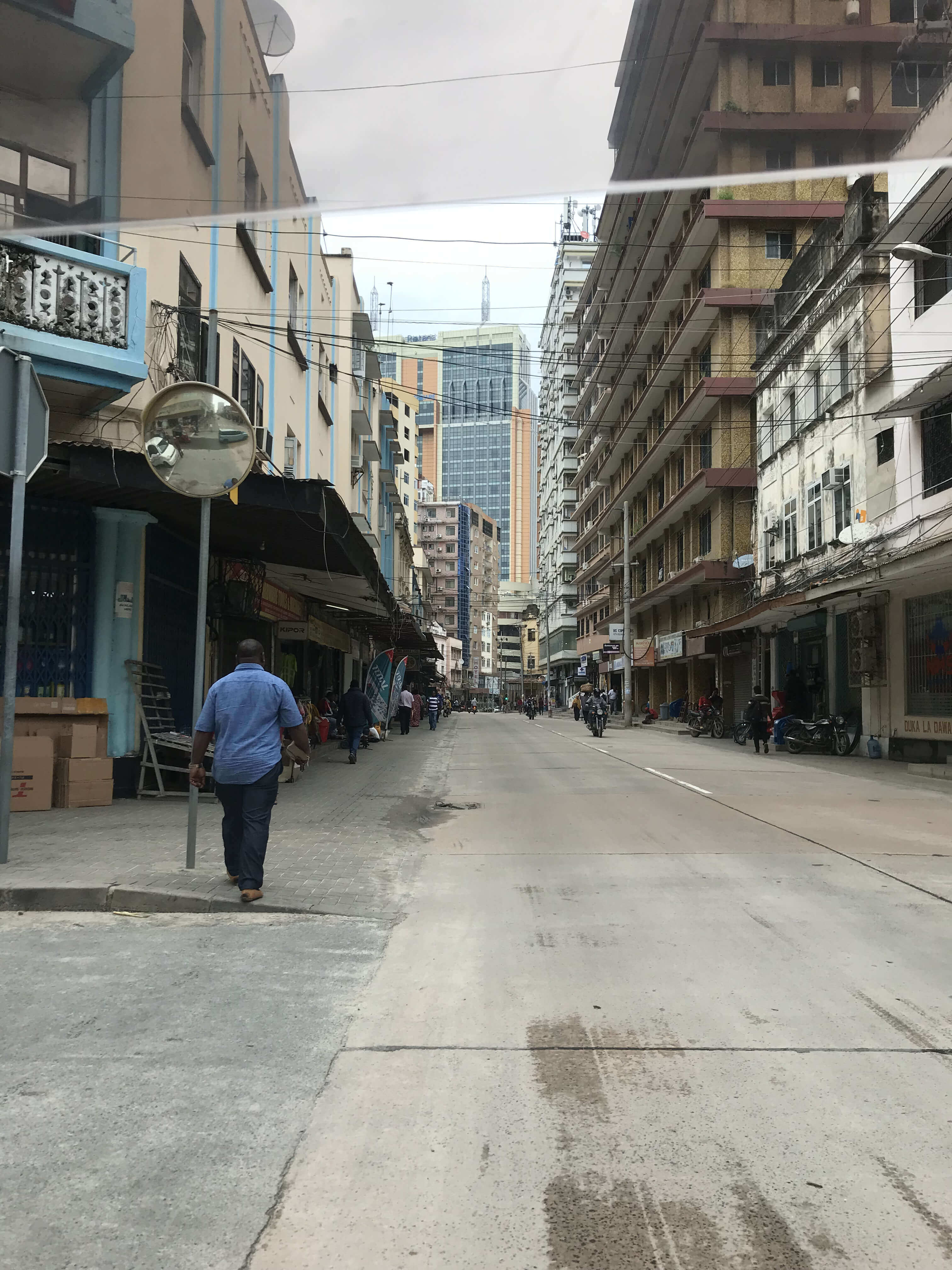 View of the streets of Dar Es Salaam